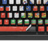 Haiti Flag Distressed K95 RGB PLATINUM Mechanical Gaming Keyboard Skin